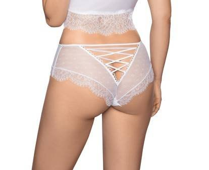 Erii Koronkowy Top Damski Róża czarny