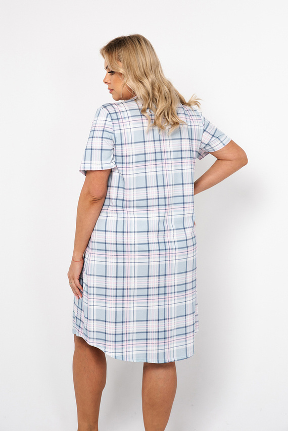 Cămașă de noapte cu mânecă scurtă Allison Italian Fashion - print