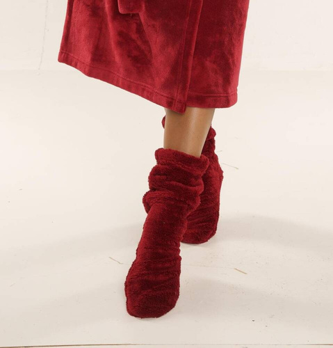 553/554 Șosete de somn Wellsoft Smooth De Lafense - maro