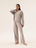 Piżama jasny szary