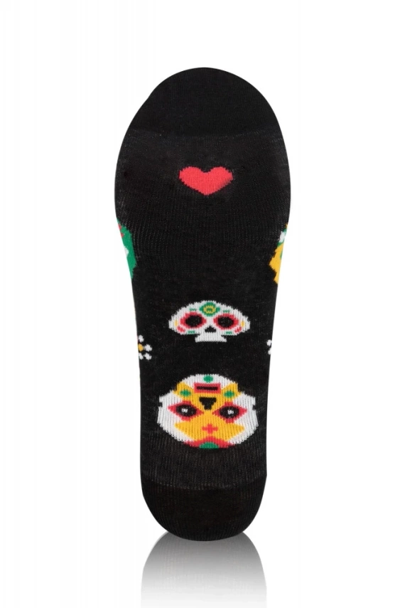 S134D Muerto Șosete lungi Italian Fashion - negru