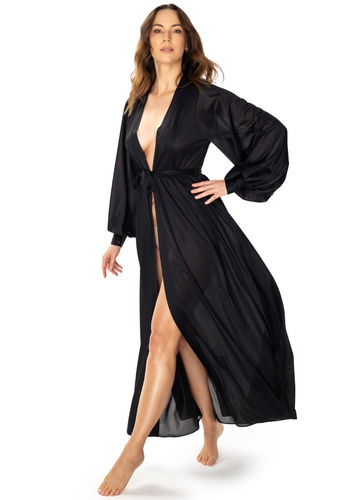 86664 Halat de baie peignoir Imperia Seagull - negru