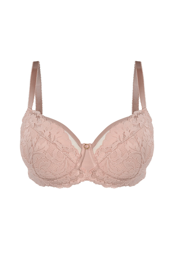 Mediolano Jasmin 19151 sutien semi soft dantelă roz pudrat