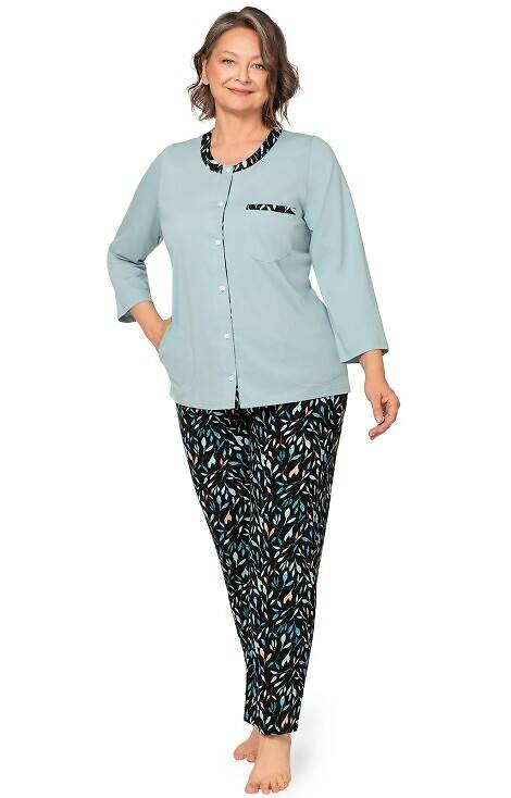 262 Olga II Pijamale dama 7/8 Martel - turcoaz