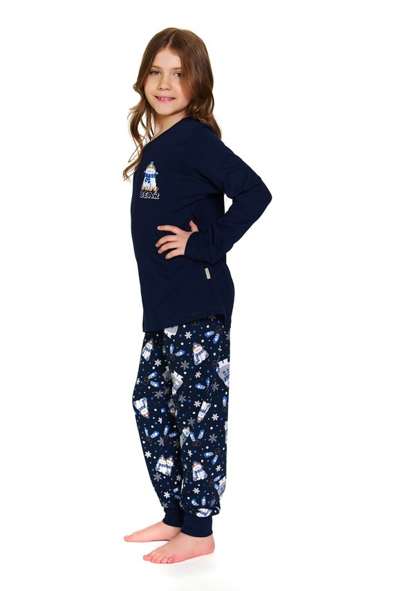 Pijamale pentru copii Doctor Nap Cozy Bear 7339 - 100% bumbac, unisex