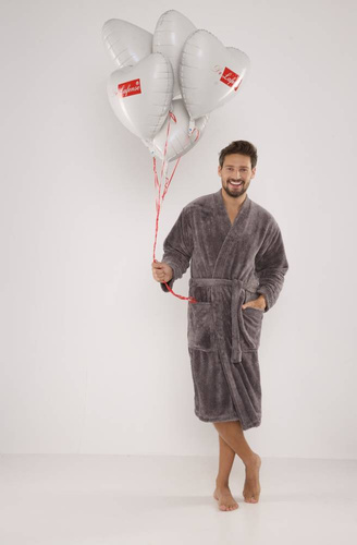 391 Hugo halat de baie pentru bărbați De lafense - gri