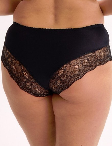 Chiloți GFP 594 Sandy 3 Gaia pentru femei, negri - Clasici cu dantelă