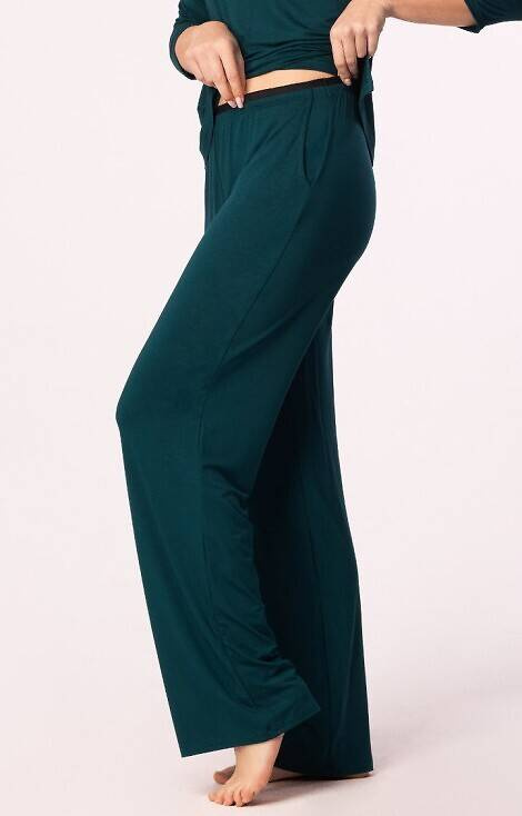 Pantaloni de pijama Margot Mix&Match Nipplex - verde