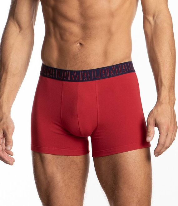 M-1053 SZG Boxer bărbați roșu bleumarin Lama