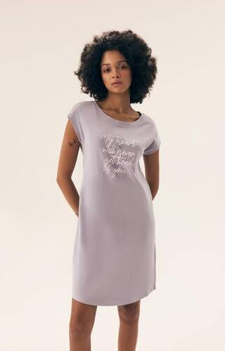 42659 Cămașă de noapte Naturaleza Henderson - lavandă