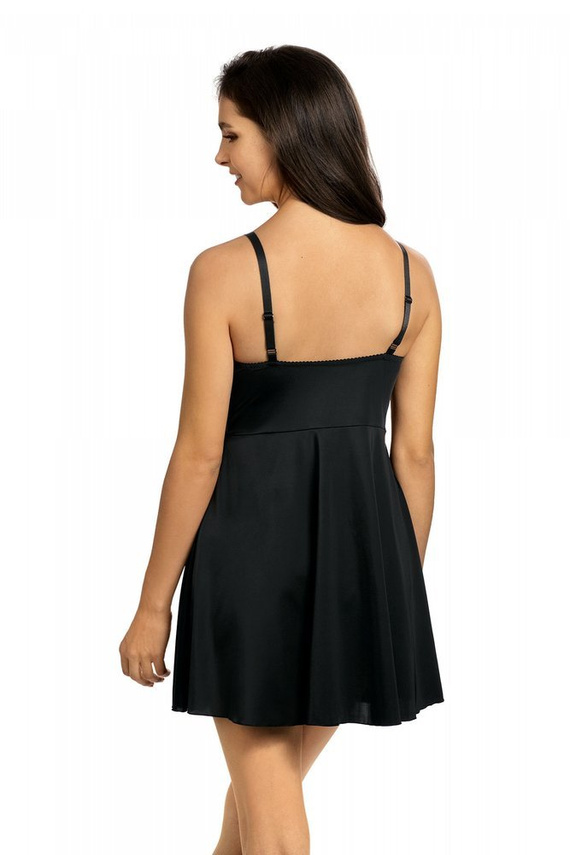 144 Cămașă de noapte Lupoline - negru