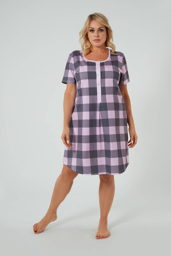 Kayo cămașă de noapte și halat de alăptare Italian Fashion - print