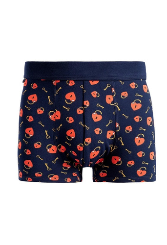 Boxeri bărbați din bumbac moale și elastic, ambalați într-un borcan de sticlă elegant – un cadou original, gata de oferit.