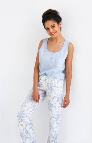 Pijama pentru femei Arely Sensis - albastru