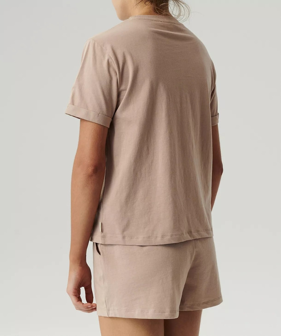 NLP-487 Pijamale Atlantic pentru damă - bej