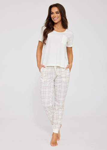 Pijama damă Cornette 730/341 Flow bumbac – pijama cu pantaloni lungi