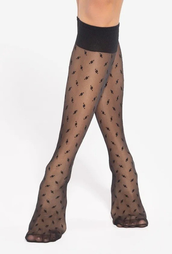 Trendy wz.18 Sosete dama genunchi 20 den Gatta - nero