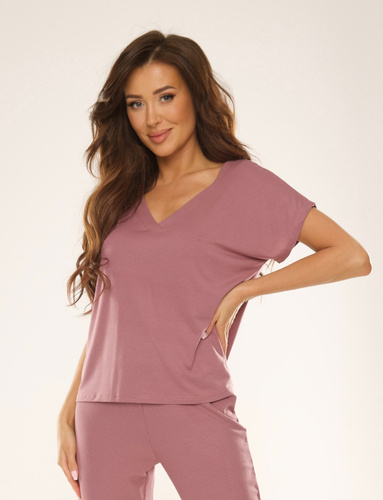 774 Vendy Bluză cu mânecă scurtă de De Lafense - berry