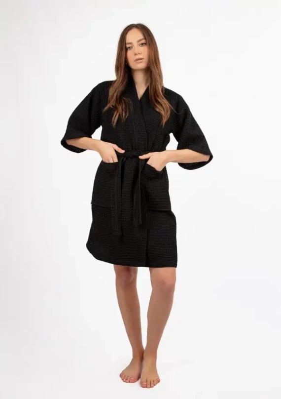 DK-W-01 Halat de damă Dkaren - negru