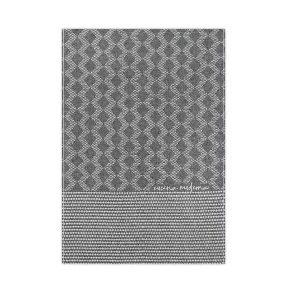 Șervet de bucătărie MODERNA 037P Zwoltex 50x70 negru bumbac Ultrasoft 200 g/m²