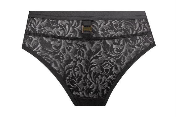 Chiloți Madera Unique – negri, netezi, clasici și confortabili