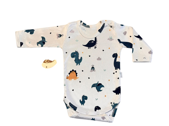 Body băieți cu mâneci lungi BD15526 - bumbac și confortabil