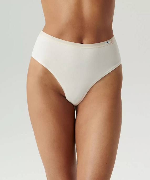 3CLP-015 High Brazilian Chiloți damă Atlantic - ecru-bej-bej închis