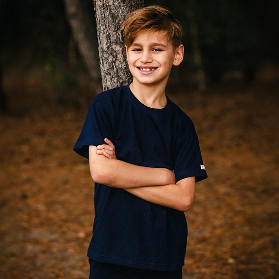 Tricou copii oversize Eevi Simply Comfy 100% bumbac