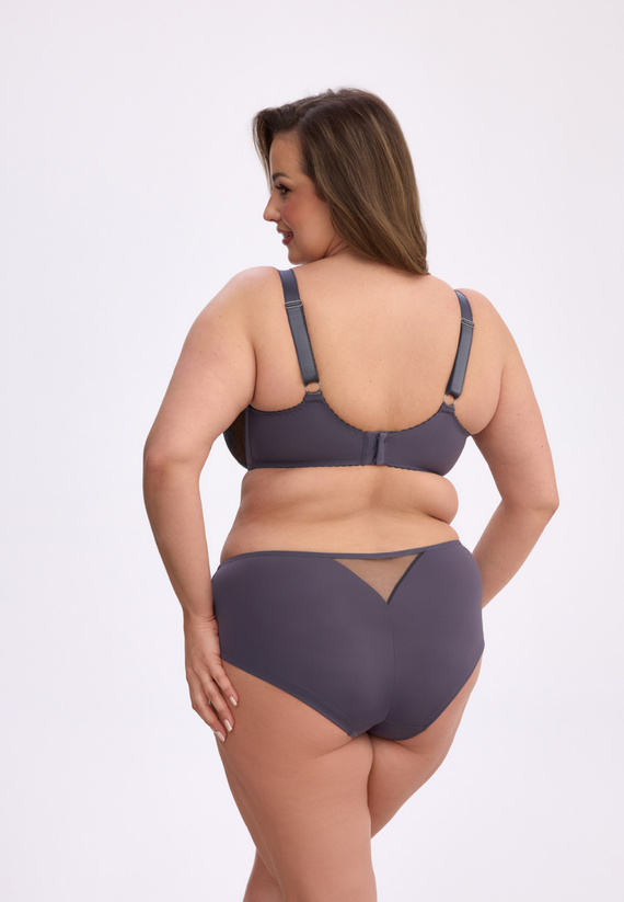 Gaia 1380 Renata Maxi sutien soft pentru bust mare, grafit