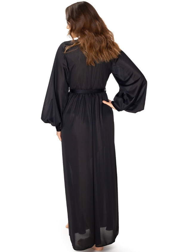 86664 Halat de baie peignoir Imperia Seagull - negru