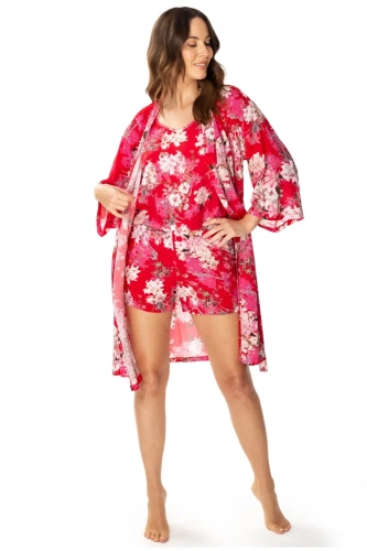 86636 Halat de baie Lotos negligee Pescăruș cu imprimeu floral