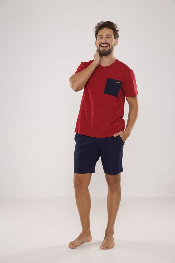 646 Kevin Pijama pentru bărbați De Lafense - maro