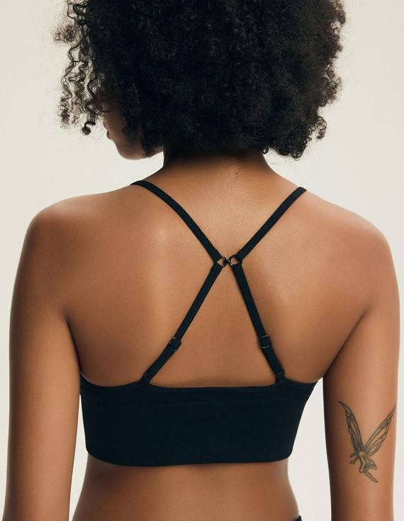 Sutien tip top fără balene Henderson Arleen 2 44180 – material rib