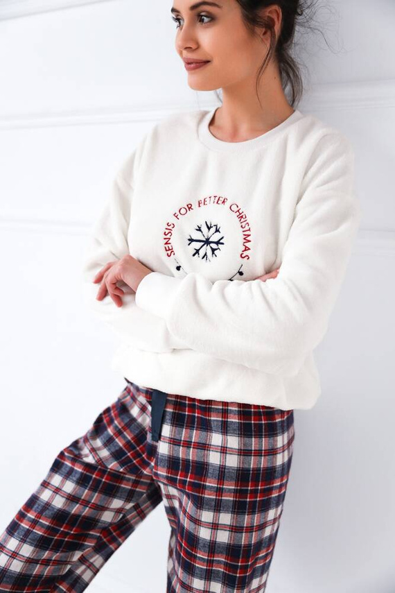 Better Pijama pentru femei Sensis - crem