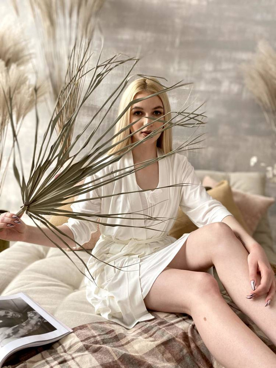 871 / 529 Visa Halat pentru femei Forex - Ecru 