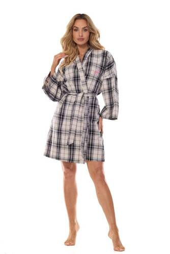 2474 Halat de baie pentru femei Roxy L&L - grafit