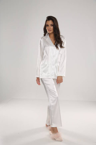 934 Pijama pentru femei Classic Forex - perlă/perlă