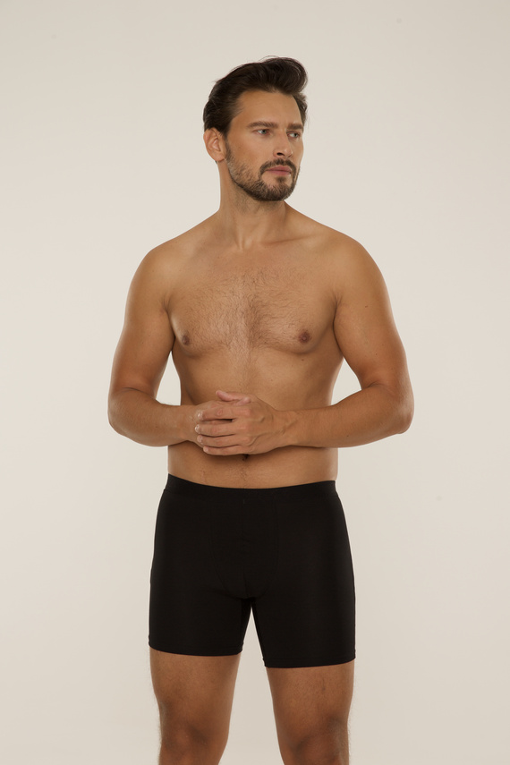 847 Chandler boxeri bărbați - modal, bumbac, elastan | De Lafense - negru