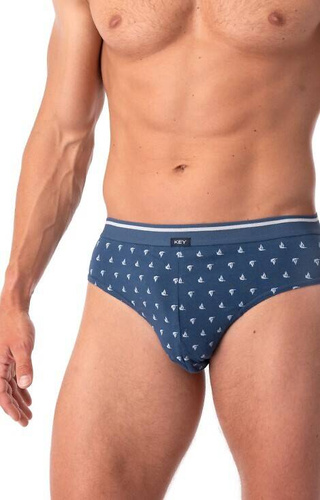 Slip bărbătesc MPP 846 Key - albastru-bleumarin