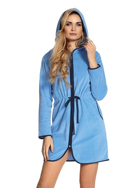 313 Desiree Halat de baie pentru femei De Lafense - albastru deschis