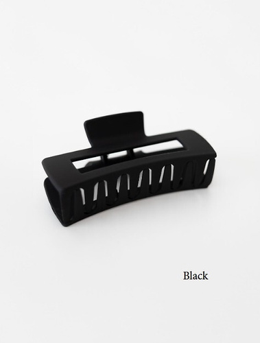 Agrafă elegantă W26 Sensis – 10 cm - neagră