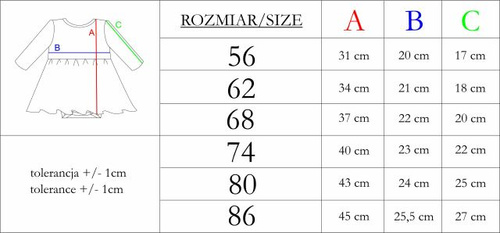 226160 Nicol HANIA Rochiță-body din bumbac bej cu inimioare
