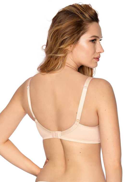 Biustonosz soft Gaia BS 874 Samira naturalne podtrzymanie dużego biustu beżowy
