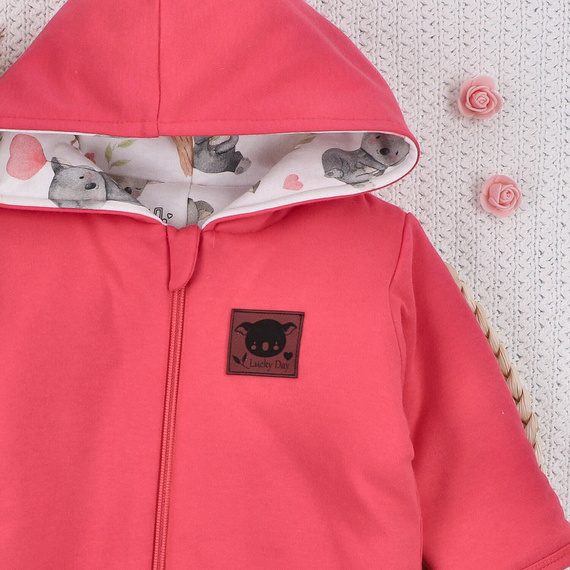 Combinezon călduros Circus Nini – 100% bumbac organic, moale și hipoalergenic