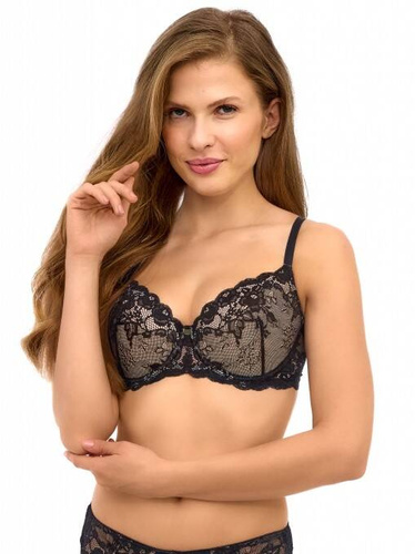 2509 Sutien push-up Lupoline - negru