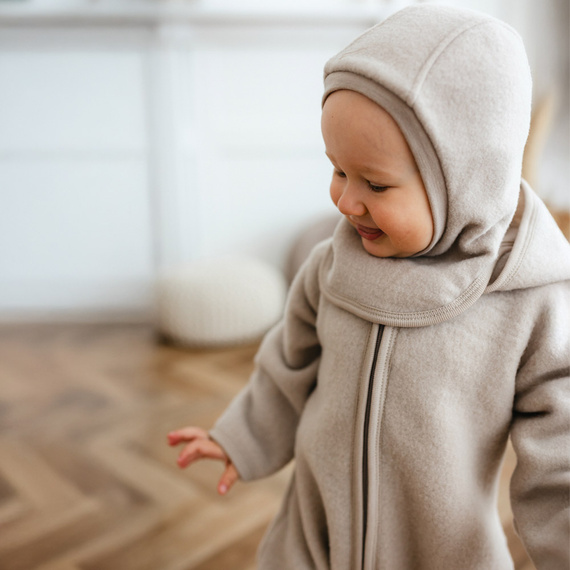 Balaclava pentru copii Merino Merino Eevi - polar si lana merinos, calda si respirabila