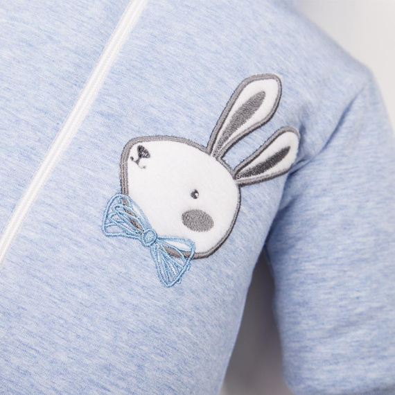 Trening Run & Fun Eevi cu glugă - albastru