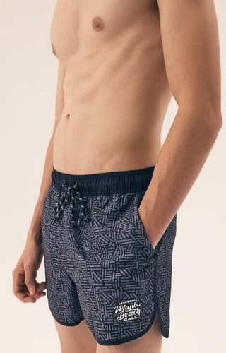 42612 Trunchi de baie pentru bărbați Raw Henderson - bleumarin