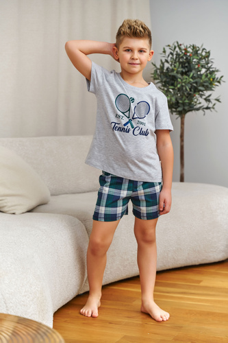 Pijama copii Doctor Nap 7402 Tennis bumbac