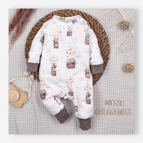 Salopetă Nini 100% bumbac organic fără botoșei – PL